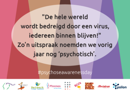 Psychose Awareness Day Quotekaart Virus