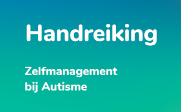 Handreiking Zelfmanagement bij Autisme cover